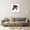 Bilder auf glas - Pferd Abstraktion - 50x50cm - Glasbilder Produktbild-Vorschau 7