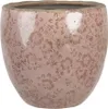 Clayre & Eef Pot de fleurs Ø 20x19 cm Rose Céramique Fleurs Voir les images du produit 1