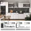 Kuchyně  Vicco R-Line Bílý vysoký lesk/antracit 350 cm s Náhled obrázku produktu 4