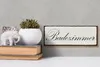 Holzschild Hinweis 27x10cm Badezimmer Produktbild-Vorschau 5