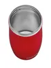 A top-down view of a red insulated tumbler. Náhľad obrázku produktu