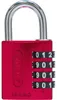 ABUS Zahlenschloss 144/40 rot Lock-Tag Produktbild-Vorschau 1