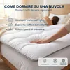 CASABEL Topper Nuvola, 90x200, Comfort Ottimale, Soffice, Anteprima dell’immagine prodotto 2