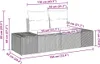 Gartensofa-set mit Kissen 7 pcs Hellgrau Poly-Rattan Produktbild-Vorschau 9