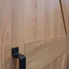 Holzschiebetür Scheunentor Oak verschiedene Größen offene Produktbild-Vorschau 6