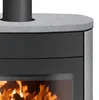 Justus Agero 2.0 Kaminofen Stahl Schwarz | Speckstein Produktbild-Vorschau 5