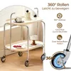 Küchenwagen mit Rollen, Servierwagen Transportwagen Produktbild-Vorschau 5