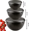 Ciotole con coperchio, set di 3, 1,5 l, 3 l, 6 l Anteprima dell’immagine prodotto 8