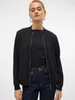 Vero Moda Coco Bomberjacke Schwarz M Frau Schwarz M Produktbild-Vorschau 4