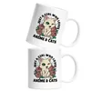 Just A Girl Who Loves Anime & Cats Tasse Weiß für Anime Produktbild-Vorschau 2