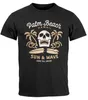Herren T-Shirt Surf-Motiv Totenkopf Palm Beach Neverless® Produktbild-Vorschau 2