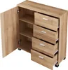Sideboard 'Döbritz' 84x80x28cm Eiche Produktbild-Vorschau 5
