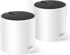 Two white cylindrical devices with black tops, branded 'deco', are shown against a white background. Náhľad obrázku produktu