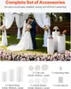 SucceBuy portafiori per matrimoni, set da 3 pezzi, base Anteprima dell’immagine prodotto 5