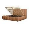 Polsterbett Doppelbett HEDA 160x200cm Komplettset in Stoff Produktbild-Vorschau 3