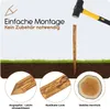 Zaunpfosten Staketenzaun 90 cm 5er Set · Viele Größen · Produktbild-Vorschau 5