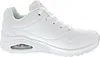 A white Skechers women's sneaker is shown from the side against a white background. Produktbild-Vorschau