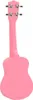The back view of a pink ukulele on a white background. Náhľad obrázku produktu
