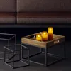 Relaxdays LED Kerzen, 3er Set, mit Timerfunktion, Produktbild-Vorschau 2