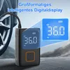 Kabellose Mini Luftpumpe, 7,4V, 60W, LCD Display, LED Produktbild-Vorschau 2