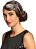 Flapper Haarreif schwarz & weiß - Faschingskostüm 20er Produktbild-Vorschau 6