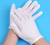 24 Stück Weiße Baumwollarbeitshandschuhe - Kosmetische Produktbild-Vorschau 5