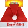 RAPPA Vánoční čepice s nápisem Veselé Vánoce Náhled obrázku produktu 3