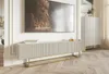 Selsey VELDIO TV-Schrank, Modern, Graubeige Taupe, goldenes Produktbild-Vorschau 3
