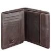 mano Leder Geldbörse Don Luca Coin Wallet with Flap Dark Produktbild-Vorschau 5