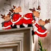 Decorazioni natalizie per porte in legno Decorazioni Anteprima dell’immagine prodotto 1