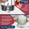 KESSER Einkochautomat 2000W 27L LCD-Display Glühweintopf Produktbild-Vorschau 7
