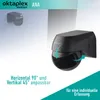 2x Oktaplex Bewegungsmelder Außen IP44 Infrarotsensor 180° Produktbild-Vorschau 5