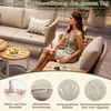Flieks Gartenmöbel-Sets 6 Sitzer, Gartenlounge-Set mit 2 Produktbild-Vorschau 7