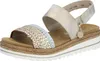Remonte Keilsandaletten Damen 31373639323836 Gold 39 EU Produktbild-Vorschau 1