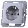 JUNG Steckdose 1f alu glz A500 UP IP20 ZP Produktbild-Vorschau 3