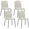 Albatros Esszimmerstühle 4er Set ENNA, beige - stapelbar, Produktbild-Vorschau 10