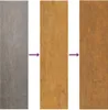 Three vertical panels showing a progression of material color change, with purple arrows indicating the transition. Náhľad obrázku produktu