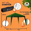 CASARIA®  Gazebo da Giardino Capri 3x3m Pop-Up Protezione Anteprima dell’immagine prodotto 6