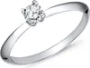 Dezenter Verlobungsring aus 925 Silber mit Zirkonia von Produktbild-Vorschau 1