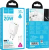 Hoco Ladegerät 20W GaN USB-C + USB-A Netzteil | Produktbild-Vorschau 3