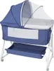 Babybett mit Wickeltisch 6-stufig verstellbares Produktbild-Vorschau 1