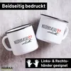 Huuraa Emaille Tasse Niederkassel verliebt 300ml Vintage Produktbild-Vorschau 2