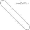 2mm Ankerkette Halskette Collier aus 925 Silber rhodiniert Produktbild-Vorschau 2