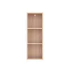 KOMTO Bücherregal Sonoma Oak – Regal mit 3 Fächern, Produktbild-Vorschau 5