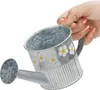 Belle Vous 3Stk Metall Gießkanne Deko Silber - 550ml Produktbild-Vorschau 3