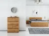 Kommode mit 4 Schubladen Sideboard Moderne artisan Produktbild-Vorschau 2