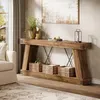 Stół konsolowy Tribesigns, 180 cm stół konsolowy w stylu Podgląd zdjęcia produktu 3