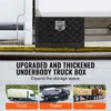 SucceBuy Unterboden-LKW-Box, 61 x 35,6 x 40,6 cm, robuste Produktbild-Vorschau 2