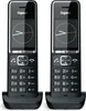 Two black Gigaset cordless phones are shown side-by-side on their charging bases. Anteprima dell’immagine prodotto