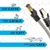 Duronic CAT8 GY 0,5 m Ethernet Netzwerkkabel | S/FTP Produktbild-Vorschau 4